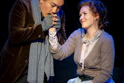 Toxische On-off-Beziehung: Wonjong Lee als Rodolfo und Christina Maria Gass als Mimì.