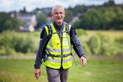 Vereinschef Bernd Wächter ist mehr als zufrieden mit der Veranstaltung.