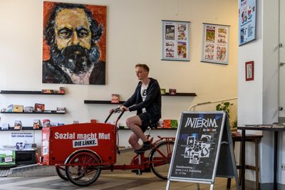 Der Linke-Landtagsabgeordnete Marco Böhme kritisiert den mangelnden Ausbau von Radwegen in Sachsen.