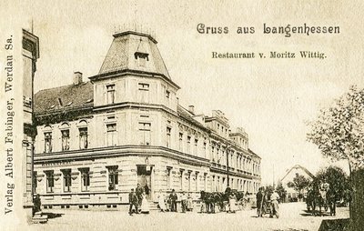 Ansichtskarte von 1908.