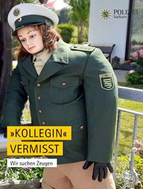 Dieses Schild hat Udo Ruttloff an seinen Hauseingang geklebt - derweil hatte die Polizeidirektion Chemnitz den Zeugenaufruf verbreitet. 