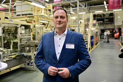 Werkleiter Kai Mille: Die Fabrik ist gut ausgelastet.