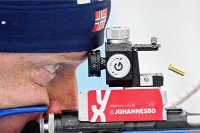 Johannes Thingnes Bö drückte der Biathlon-Weltmeisterschaft in Oberhof seinen Stempel auf. 