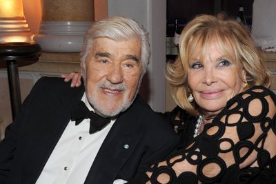 Mario Adorf und seine Frau Monique feierten vor einigen Jahren beim Deutschen Filmball im Bayerischen Hof.