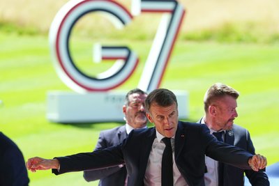 Macron hat als Gastgeber eine lange Liste von Themen erstellt.