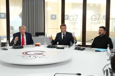Trump und Selenskyj treffen sich auf dem G7-Gipfel.