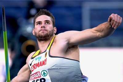 Bei der Team-EM im polnischen Chorzow katapultierte Johannes Vetter den Speer auf die Weltjahresbestweite von 96,26 Meter.