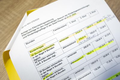 Der Aufreger: Teils deutlich mehr pro Monat müssten Eltern zahlen, wenn die neue Satzung im Stadtrat beschlossen wird.