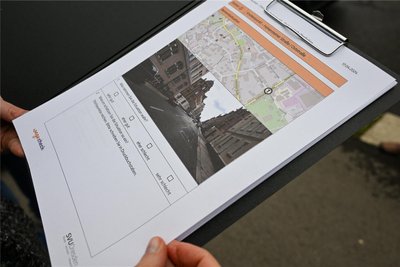 Mittels verschiedener Fragebögen wurde die Sicherheit auf Limbach-Oberfrohnas Fußwegen und Straßen eingeschätzt.