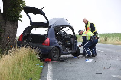 Auf der S184 starb am Montagfrüh eine 25-Jährige.