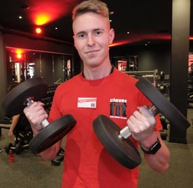 Simon Vogelsang von Clever fit in Reichenbach sieht in der 2G-plus-Auflage nicht das Problem: Die Hälfte der Freizeitsportler sei geboostert, der Rest doppelt geimpft.
