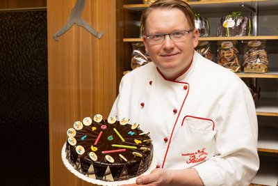 „Das Wichtigste ist, dass es den Kiddies schmeckt“, sagt Konditormeister Frank Seidel aus Stollberg.