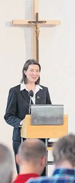 Ulrike Weyer ist die neue Plauener Superintendentin. Das Bild entstand zur Vorstellung vor ihrer Wahl im vergangenen Sommer.