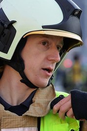 Thomas Welter - Einsatzleiter derGlauchauer Feuerwehr