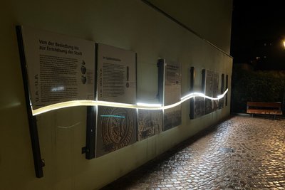 Und so sieht das Ganze bei Dunkelheit aus.