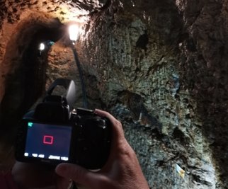 Im Bergwerk geht es auf Fototour. 
