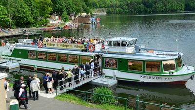 Die Sanierungsarbeiten am Hafen an der Talsperre Kriebstein sollen nun bereits drei Wochen früher als geplant beginnen. Die Fahrgastschifffahrt ist derzeit wegen der Auflagen zum Infektionsschutz nicht in Betrieb. 