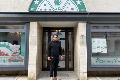 Dawood Popal ist Inhaber der Pizzeria „Korn und Käse“, die im September eröffnet hat.