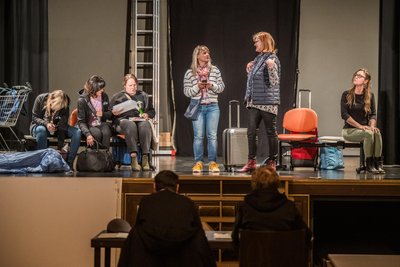 Das Stück wird im Bürgergarten zu sehen sein – dann natürlich mit Kostümen und Kulisse.