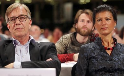 Verschiedene Ansichten, ein Team: Dietmar Bartsch und Sahra Wagenknecht sollen ab Herbst die neuen Chefs der Linksfraktion werden.