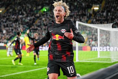Der Schwede Emil Forsberg erzielte nach Vorlage von Timo Werner, Schütze des ersten Tores, das entscheidende 2:0. 