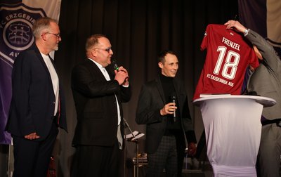 Der Nordisch Kombinierer Eric Frenzel ist neues Mitglied des FC Erzgebirge Aue.
