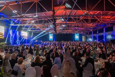 Mehr als 500 Gäste kamen in den Chemnitzer Kraftverkehr, der zum vierten Mal Gastgeber für die Sächsische Sportgala war.