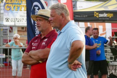 Die beiden Trainer Steven Harnapp (links) und Sven Lang arbeiten eng zusammen.