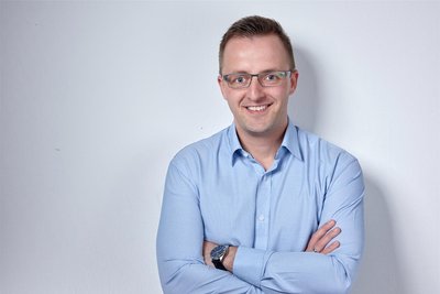 Geht für den Wahlkreis Erzgebirge 2 ins Rennen: Eric Dietrich.