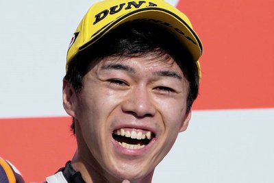 Ai Ogura - Sieger des Moto2-Rennens
