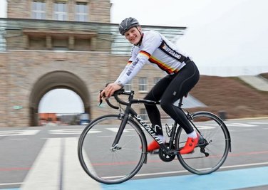 Laurin Drescher vom ESV Lok Zwickau.