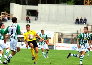 Das Turnier um den Wernesgrüner Cup am vergangenen Wochenende fand als letztes im VfB-Stadion statt. Jetzt haben die Bauarbeiter das Sagen. 