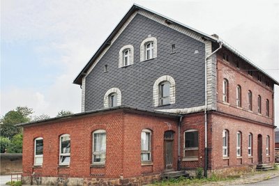 Der alte Bahnhof Eppendorf. 