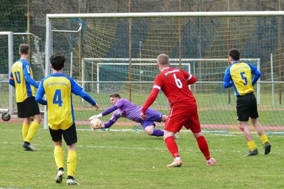 Motor-Keeper David Walther war meistens zur Stelle.