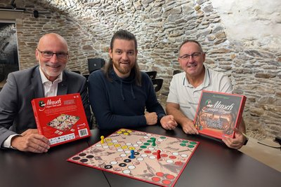 Udo Babatz, Albrecht Holländer und Michel Hirschfeld (v.l.) gehören zum Entwicklungsteam.
