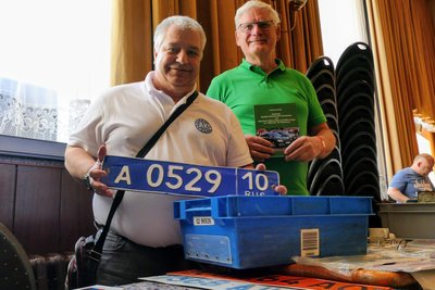 Auch Daniel Hediger (links) aus der Schweiz und Andreas Herzfeld waren dabei.