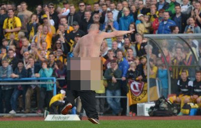Flitzeralarm in Freiberg in der zweiten Halbzeit!