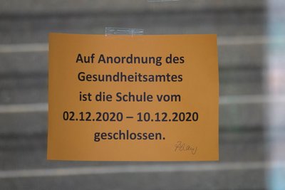 Die Oberschule Gablenz bleibt bis 10. Dezember geschlossen.