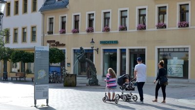 Leerstand an der Freiberger Peterstraße.