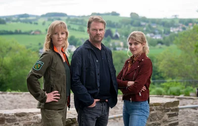In den Hauptrollen waren abermals die Schauspieler Teresa Weißbach (l.), Kai Scheve und Lara Mandoki.
