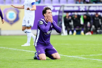 Torjäger Marcel Bär zog ab – und verfehlte um Haaresbreite das Gehäuse der Arminia.