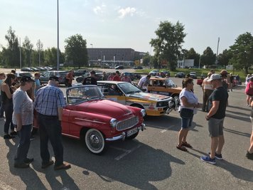 Start an der Messe Chemnitz.