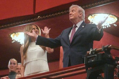 Trump im Kennedy Center (Archivbild). 