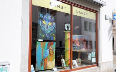Das ehemalige Spielwarengeschäft Lange.