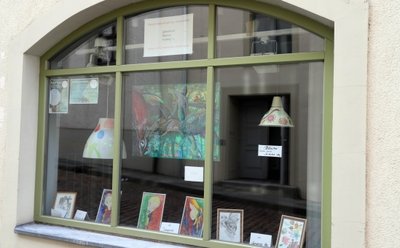 Das Fenster der einstigen Notendiele.