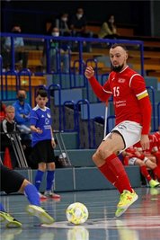 Christopher Wittig ist Kapitän von Hohenstein-Ernstthal und der Nationalmannschaft. 