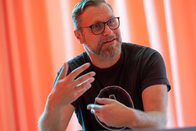 Ralf Wolfermann im Gespräch mit der „Freien Presse“.
