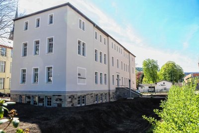 Die neue Volkshochschule in Aue ist in einem Gebäude entstanden, das 1877 als Berufsschule erbaut wurde. 