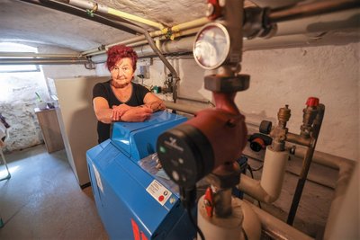 Rentnerin Ingrid Gödickemeier aus Neukirchen bei Chemnitz: "Ich bin jetzt 83. Was soll ich mir in dem Alter eine neue Heizung zulegen?"