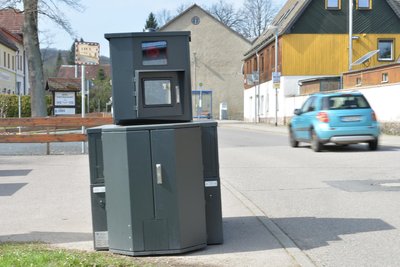 Teuere Fotos: Die sogenannte „Gulaschkanone“ des Landkreises beim Einsatz am vorigen Donnerstag in Weigmannsdorf, Gemeinde Lichtenberg Erzgebirge.